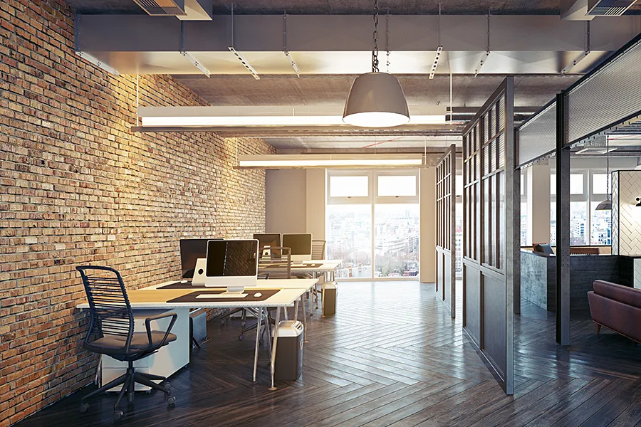 Büroraum - Figo Gmbh, Gewerbearchitektur, Revitalisierung und Innenausbau