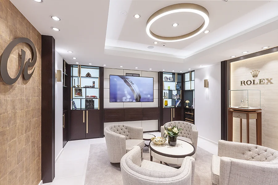 Juwelier Rüschenbeck - Referenz der Figo Gmbh, Ladenbau, Shopdesign, Shopkonzepte